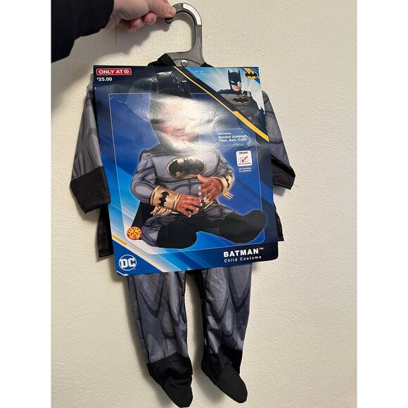 DC Comics Superhero Toddler Batman Costume | Size 0-6 Months - Picture 3 of 6